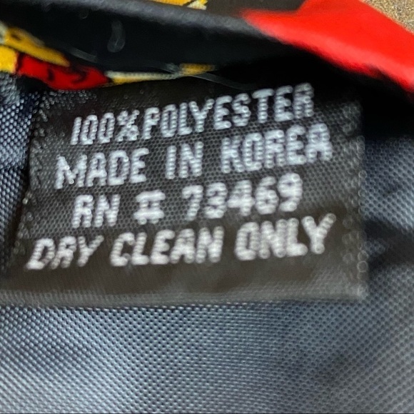 Disney Winnie the Pooh Hearts Black and Red Tie - Picture 6 of 6